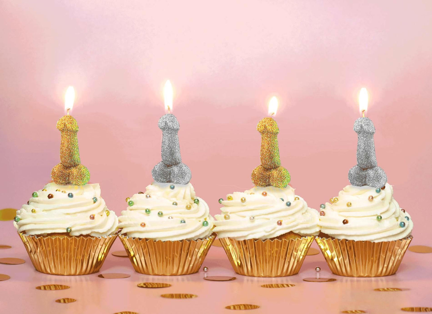 GLITTERATI, Penis Candles