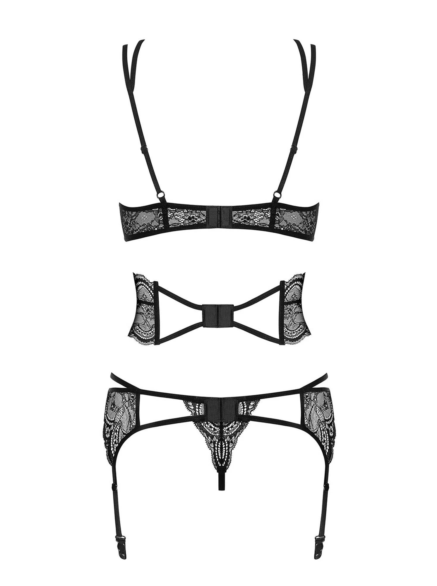 Lingerie-Frivolla ensemble 4 pièces S/M