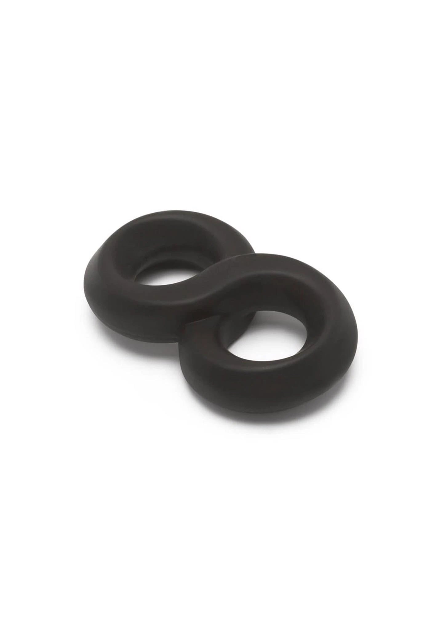Anneau de pénis en silicone souple noir