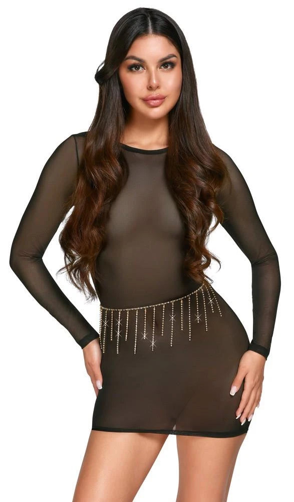 Chaîne de bikini en strass