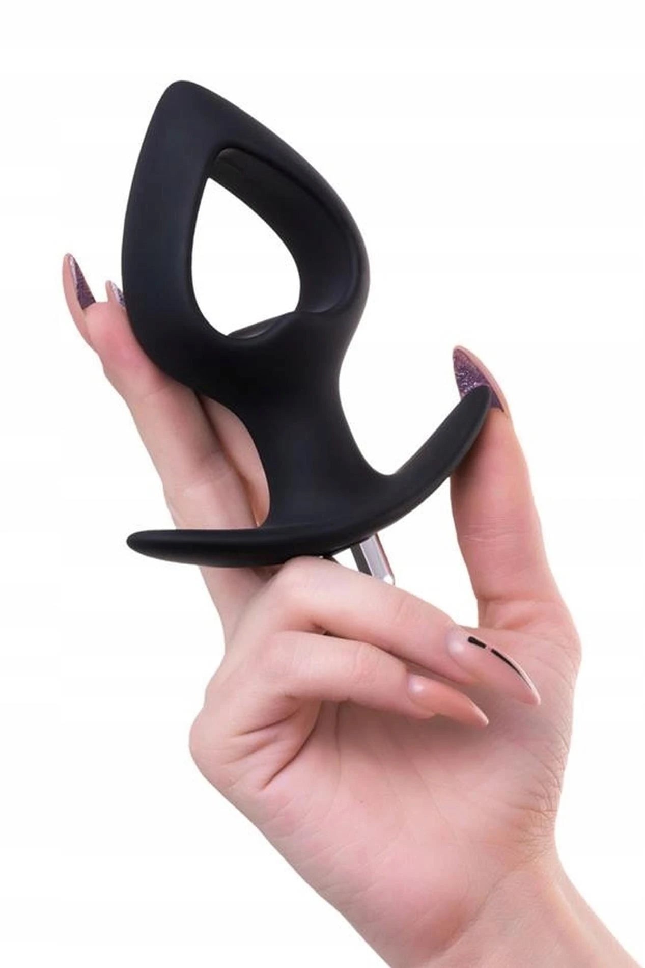 TOYFA POPO Pleasure Anal Plug Cordis M Vibro Noir