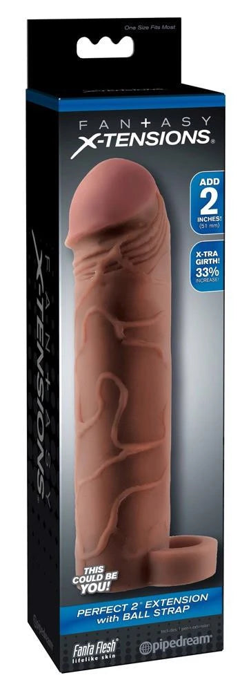 FXTP 2" Extension w Ball Strap Brown