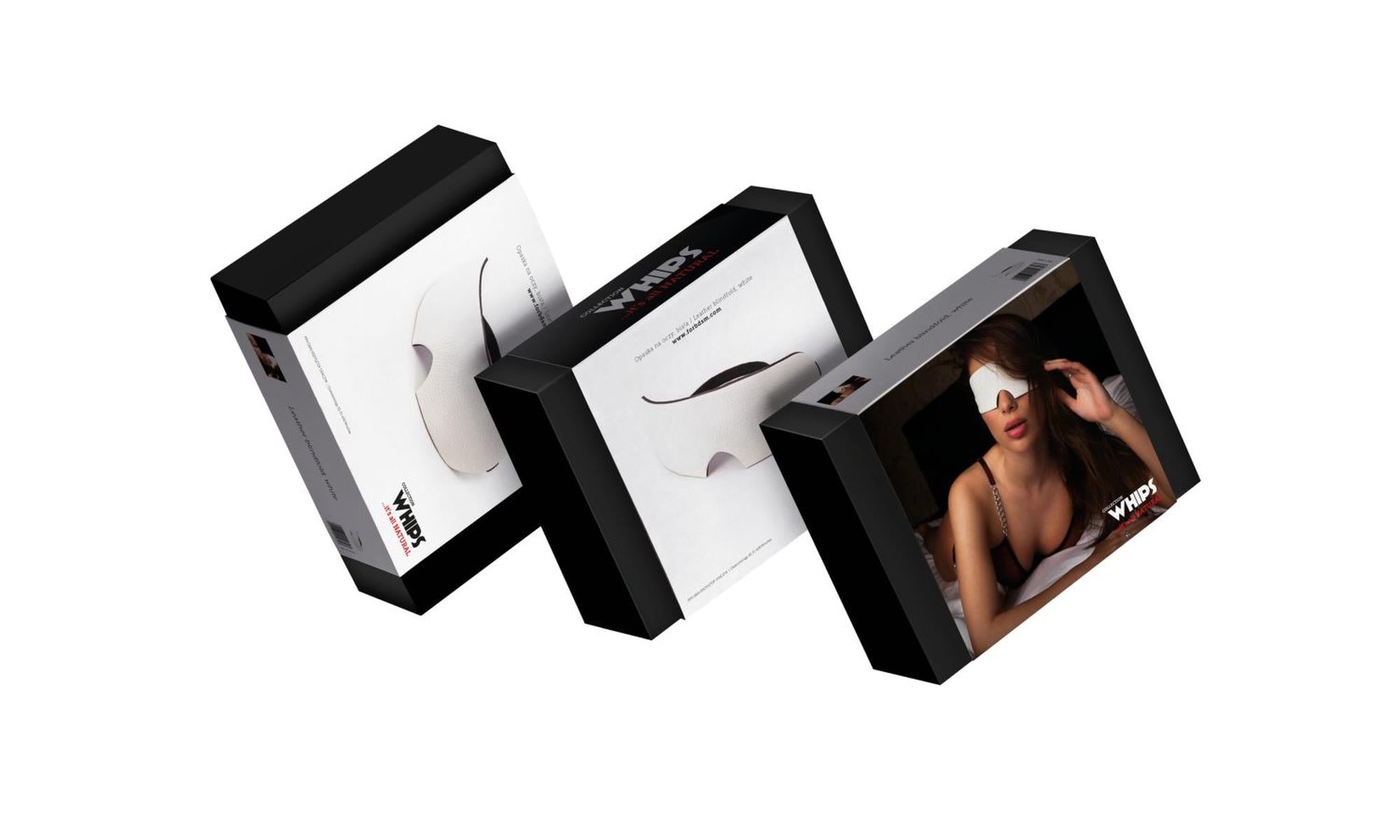 Maska - Bandeau pour les yeux, blanc