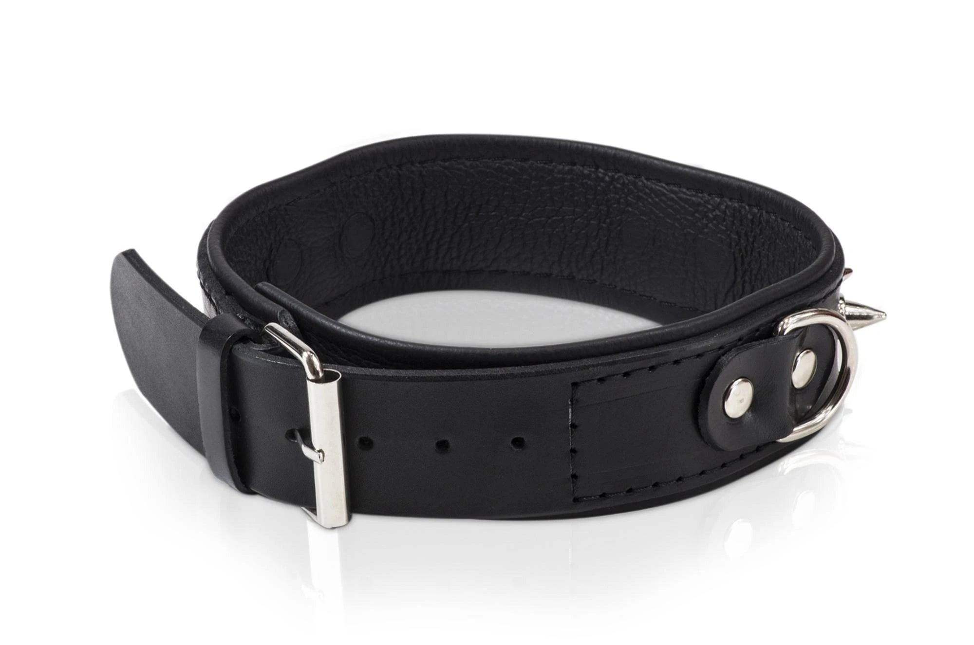 Collier pour homme WHIPS avec anneaux en D et laisse