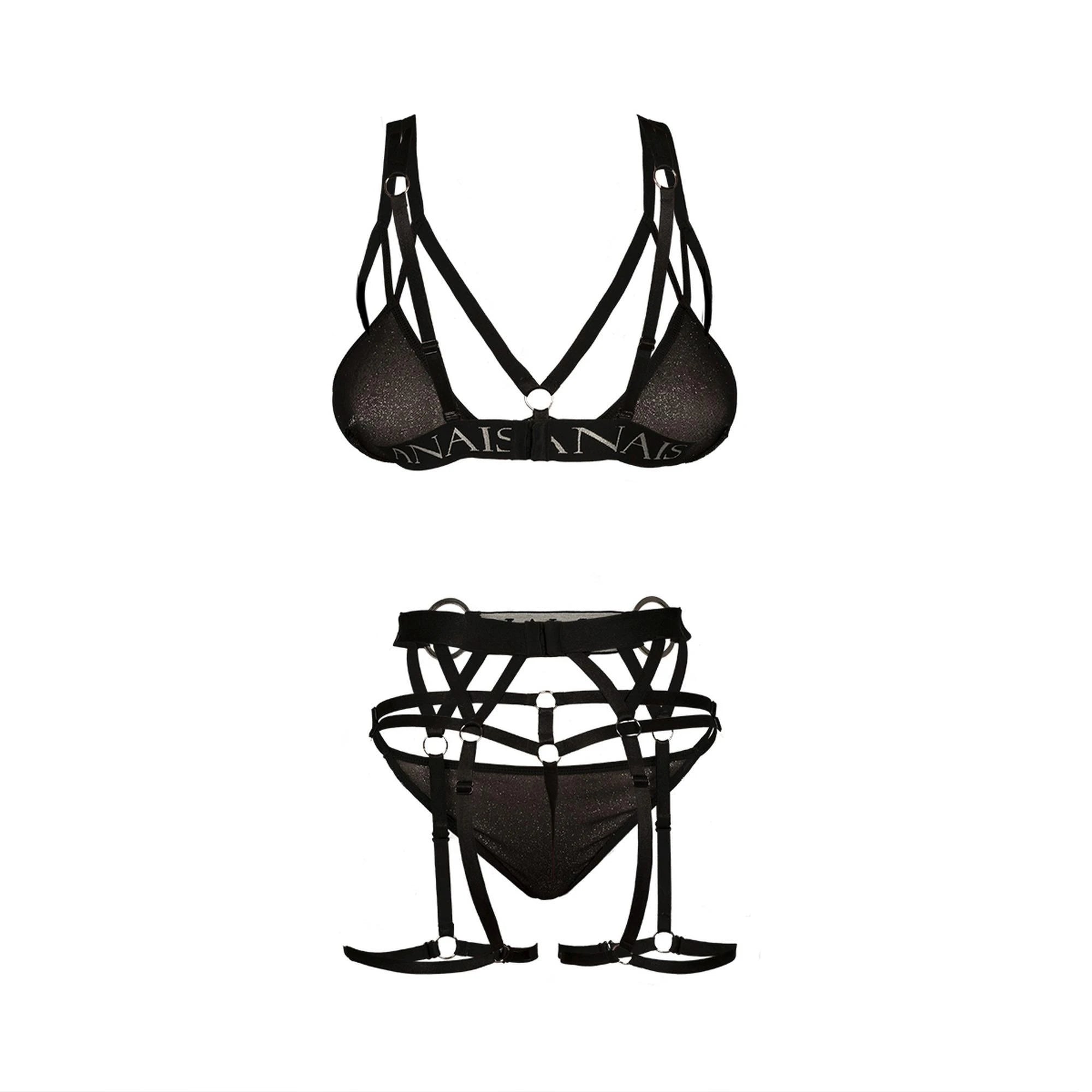 Lingerie-HARLO BLEU ENSEMBLE SUPER XXL/XXXL