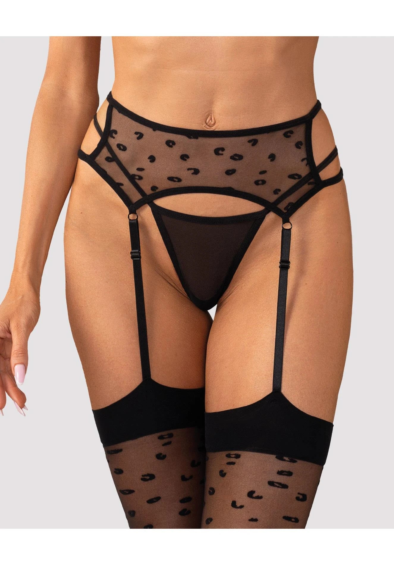 Isinne garter stockings S/M/L