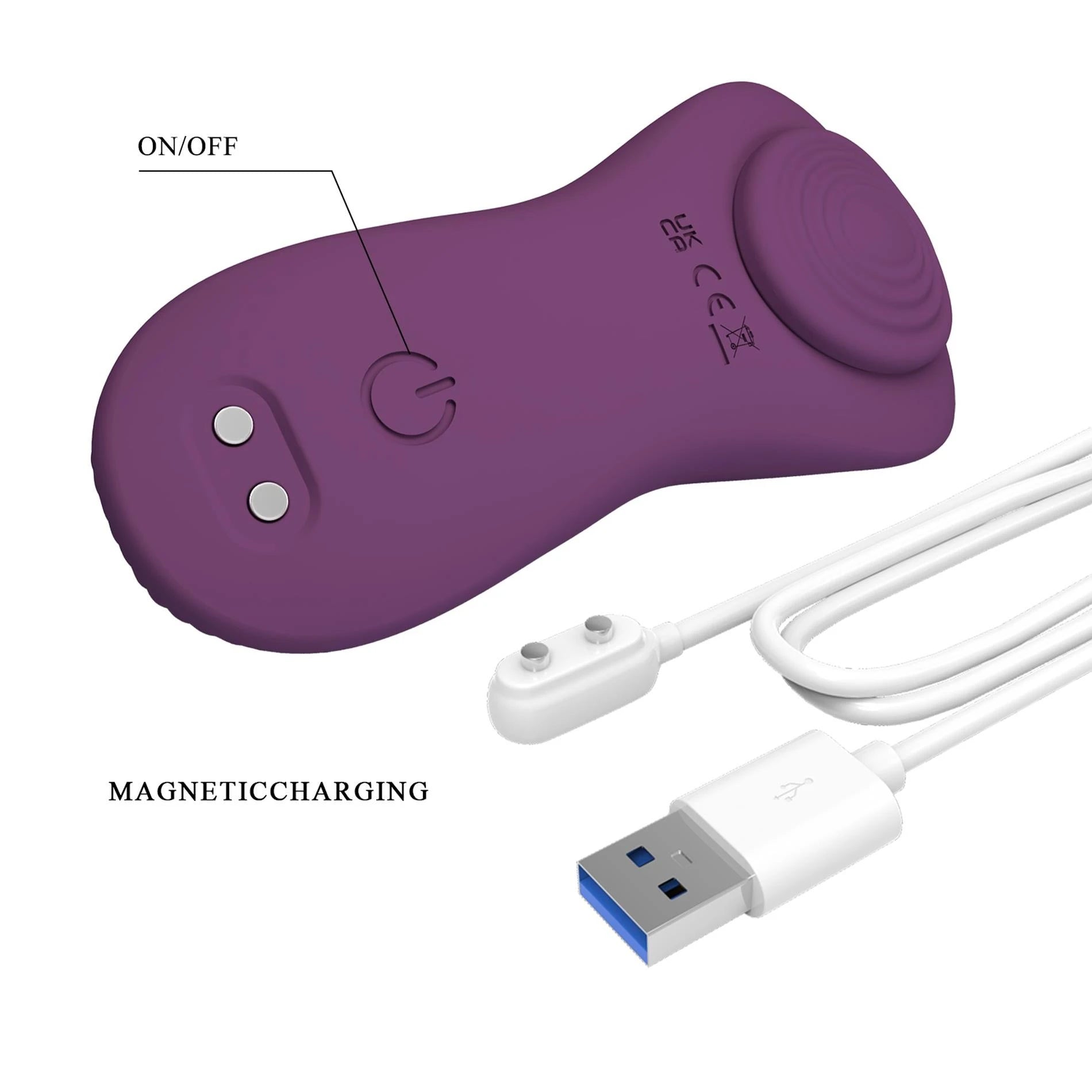 HAND, 10 vibration functions Mobile APP remote control