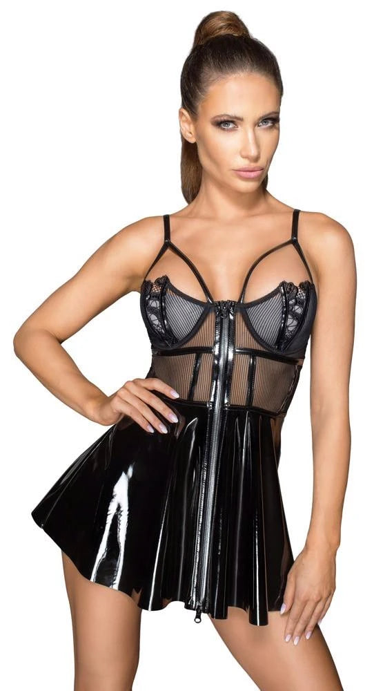 Mini-robe en vinyle XL