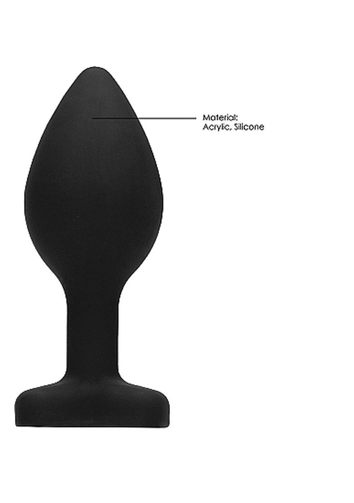 Diamond Heart Butt Plug - Regular