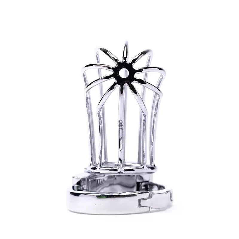 Stainless Steel Penis Cage 2 with Advanced Locking Mechanism