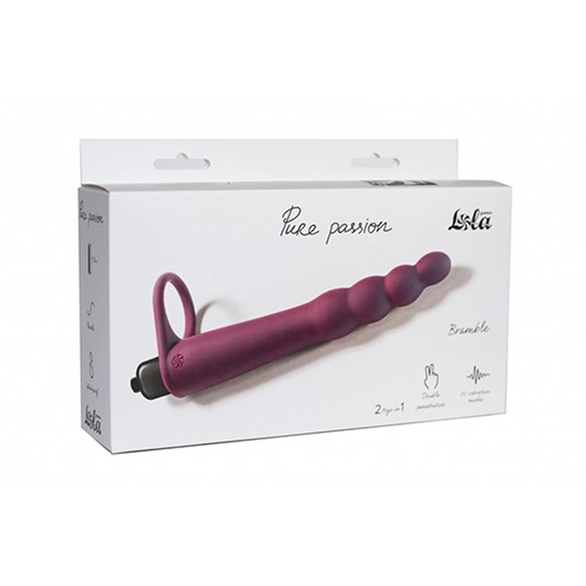 Strap - on Pure Passion Bramble Wine red
