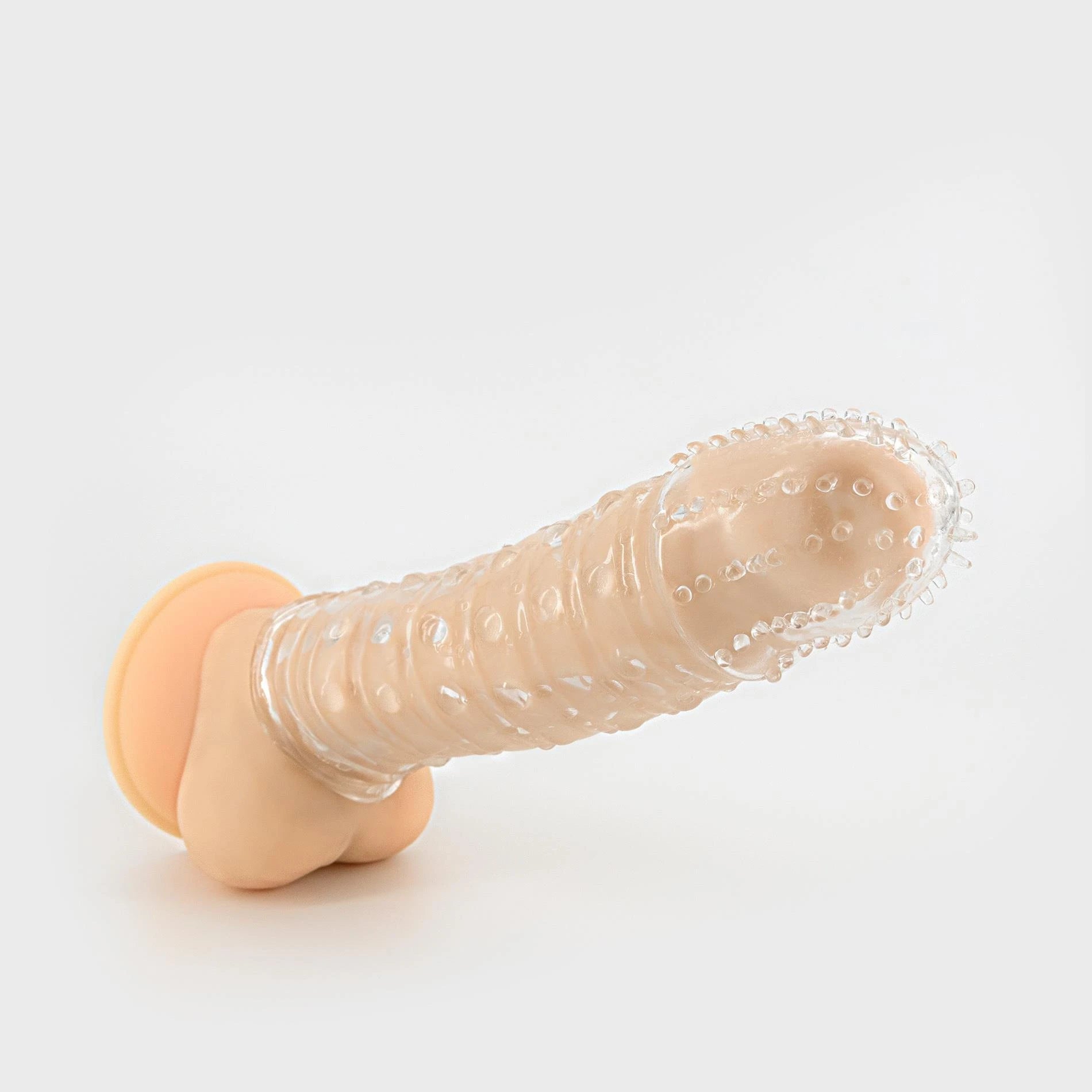 Dotted Penis Sleeve - Transparent