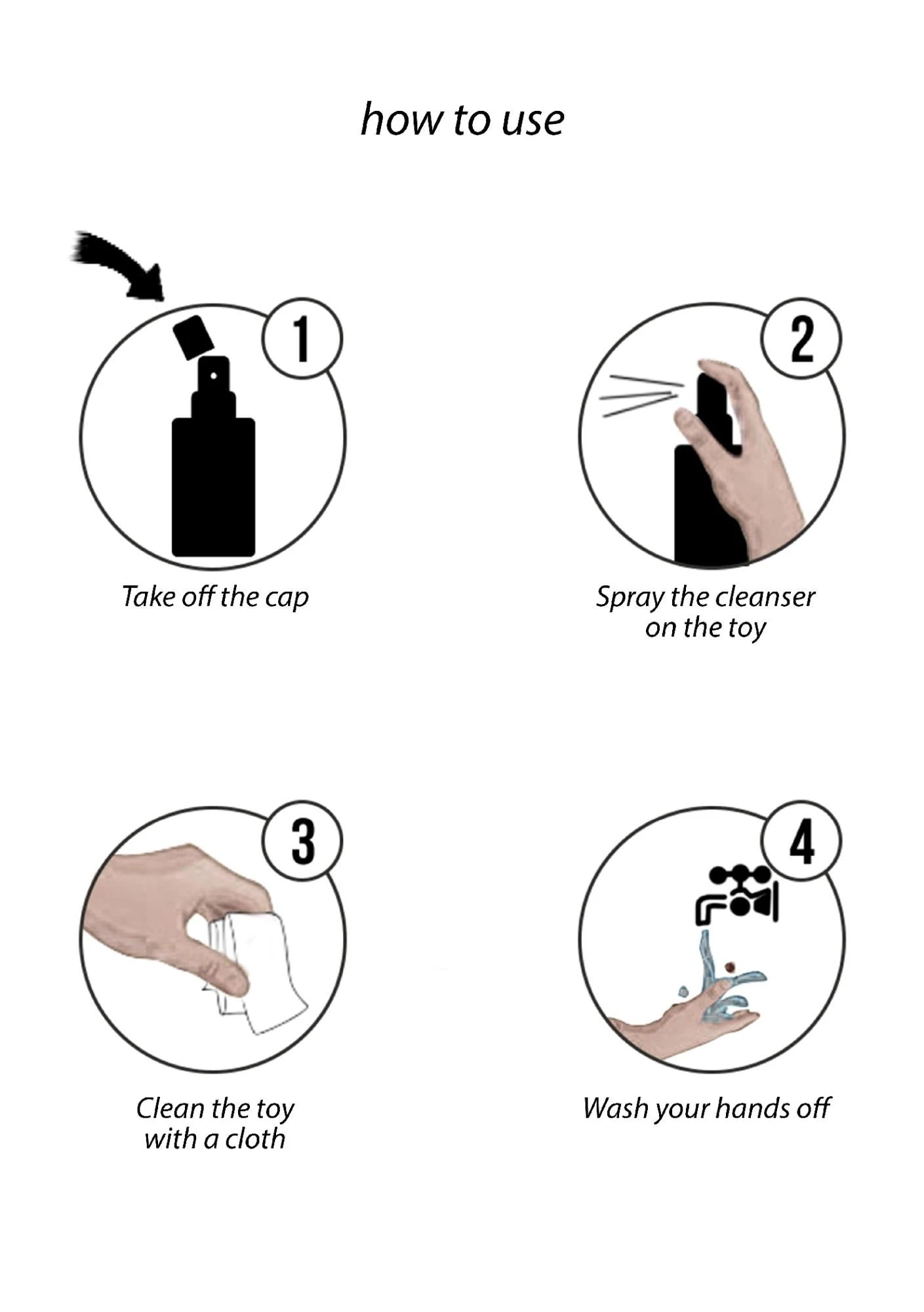 Cleaner Spray - 3 fl oz / 100 ml