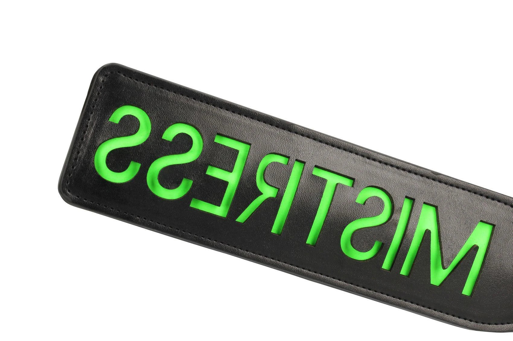 Pagaie « Maîtresse » - Fluorescent - Noir/Vert fluo
