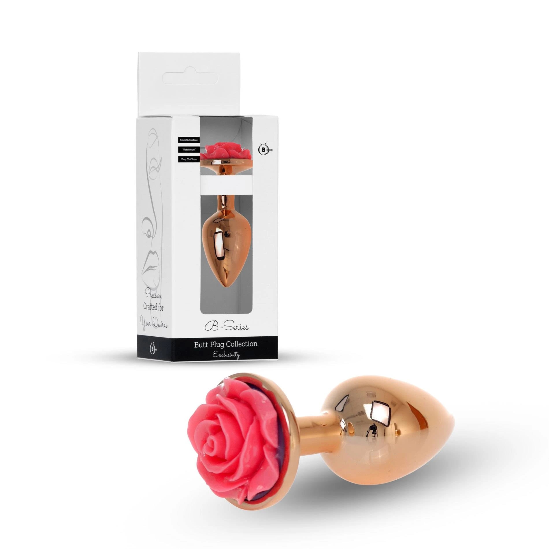 Plug-Bijou Or rose PLUG ROSE- Rose