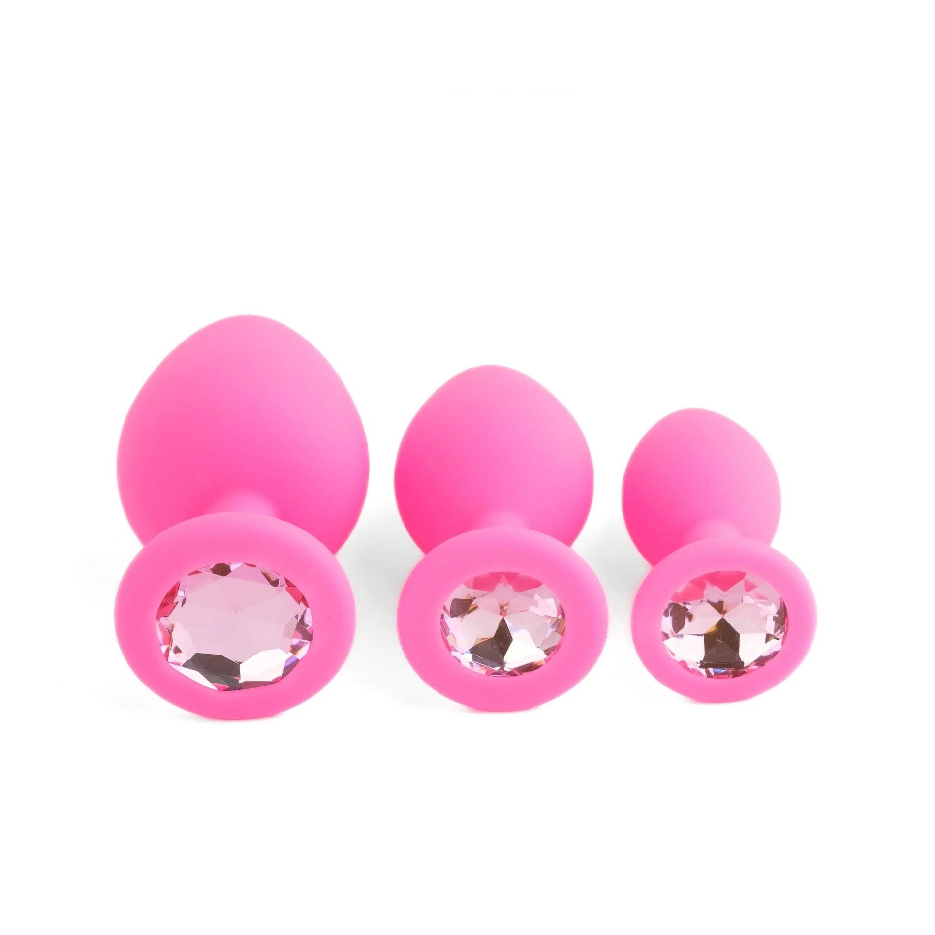 Jewelry - Silicone PLUG - SET Pink