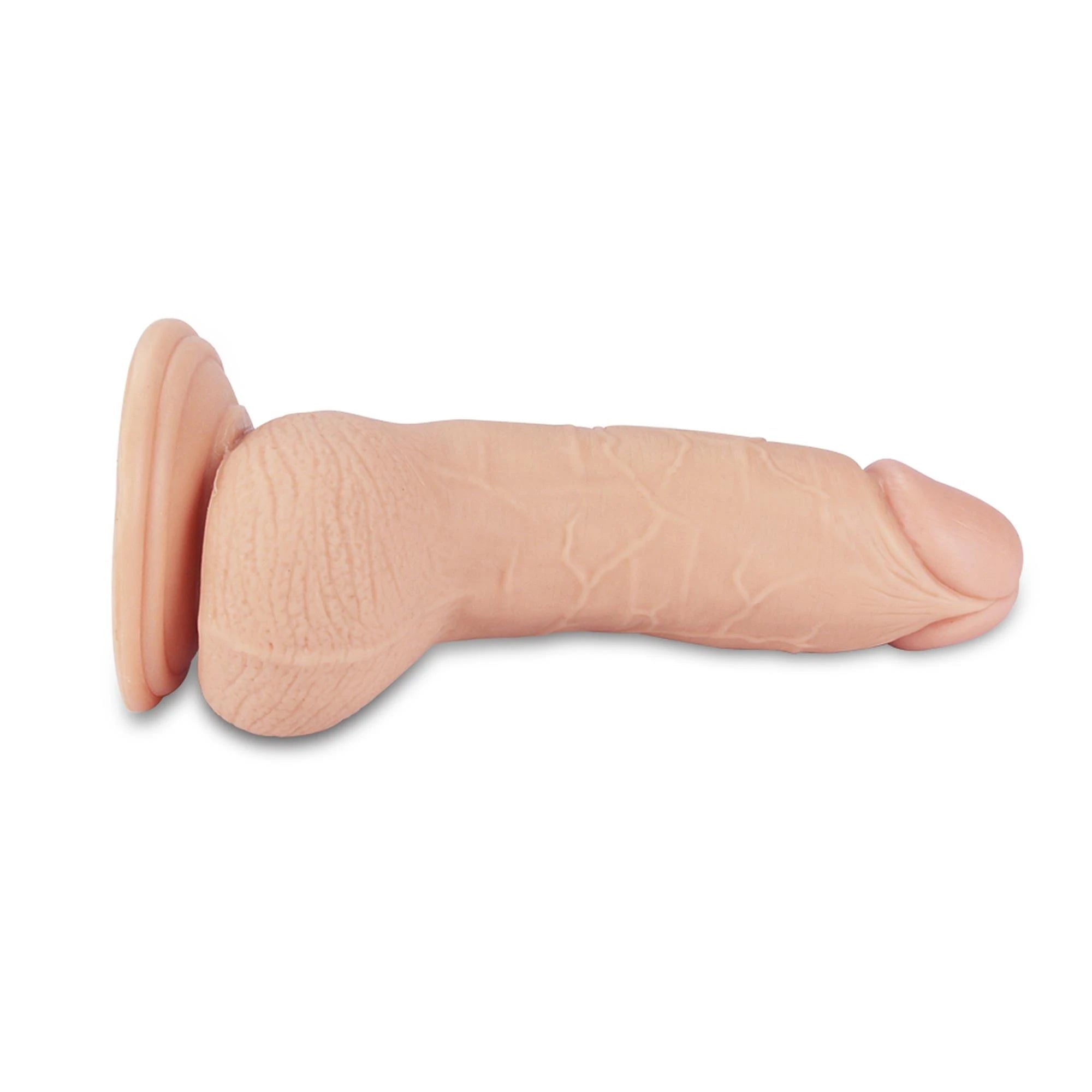 Godemiché vibrant réel extrême de 7"