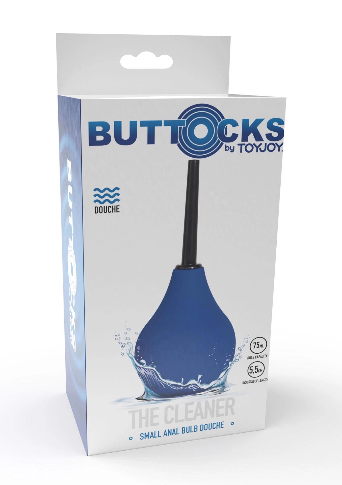 The Cleaner 75ml Anal Douche Blue