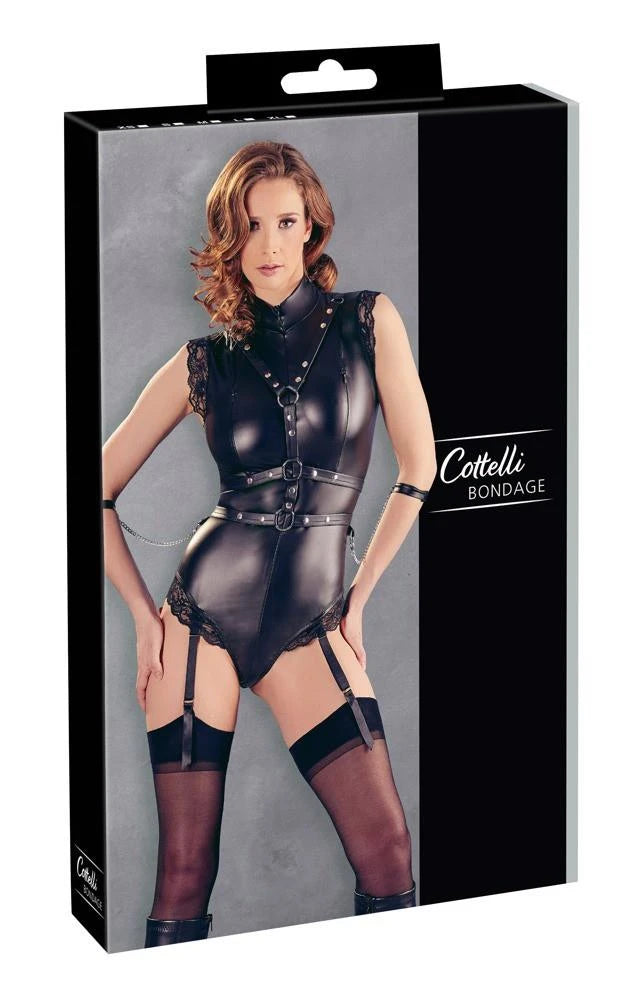 Matte Bondage Bodysuit XL