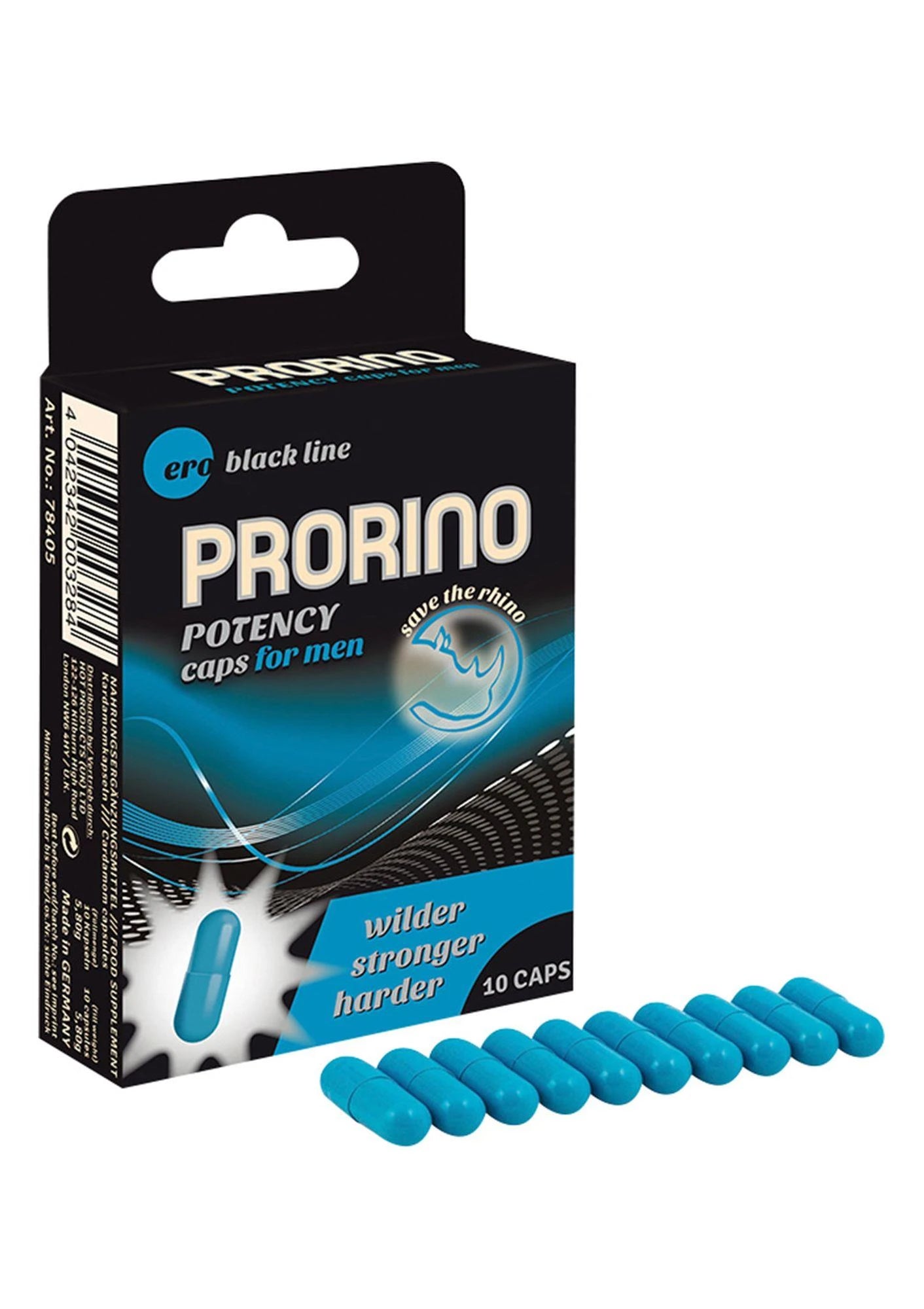 Potency caps for men