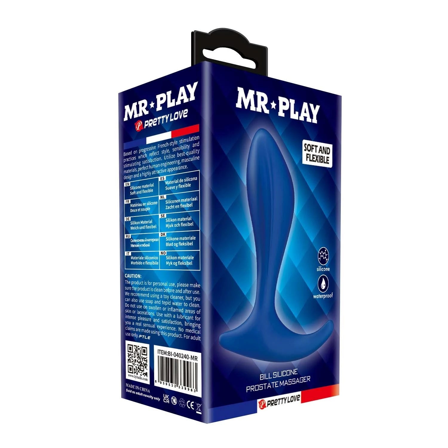 Mr. Play Bill Silicone Prostate Massager