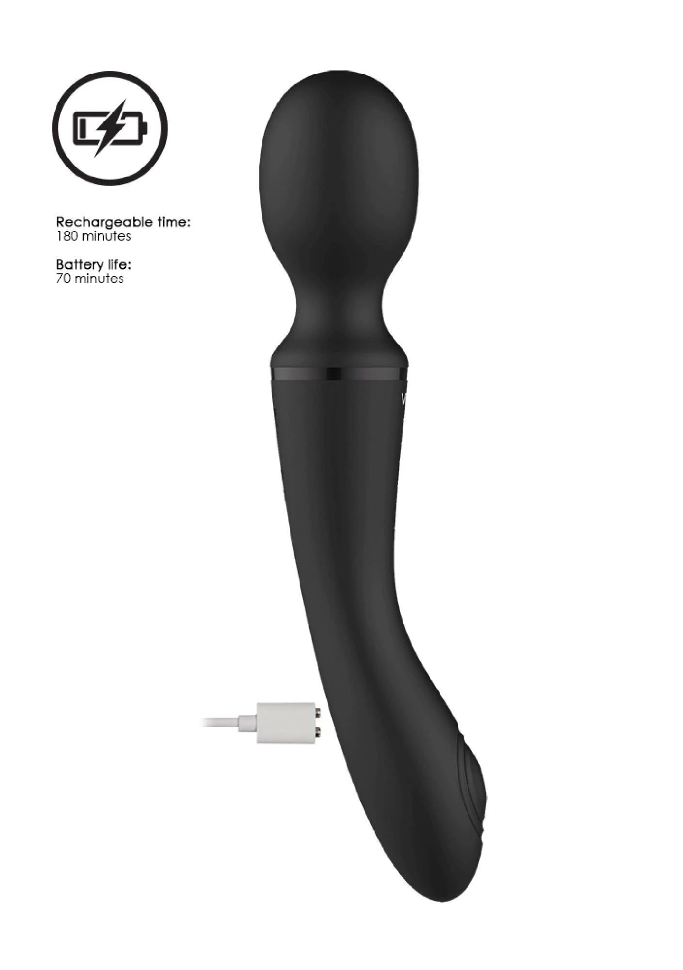 Enora - Wand  Vibrator - Black