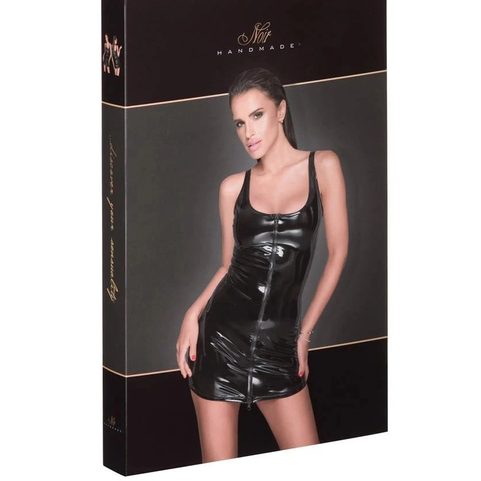 Robe Noir Vinyle M