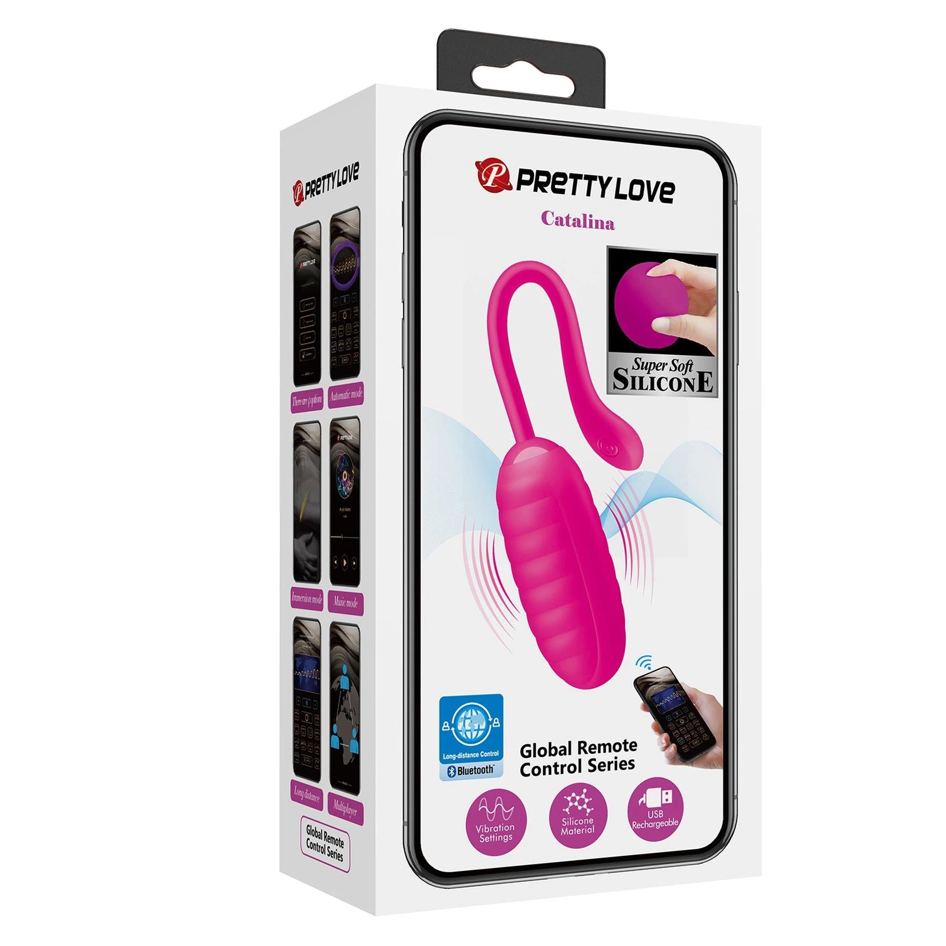 PRETTY LOVE - Catalina, 12 vibration functions Mobile APP Long-distance Control