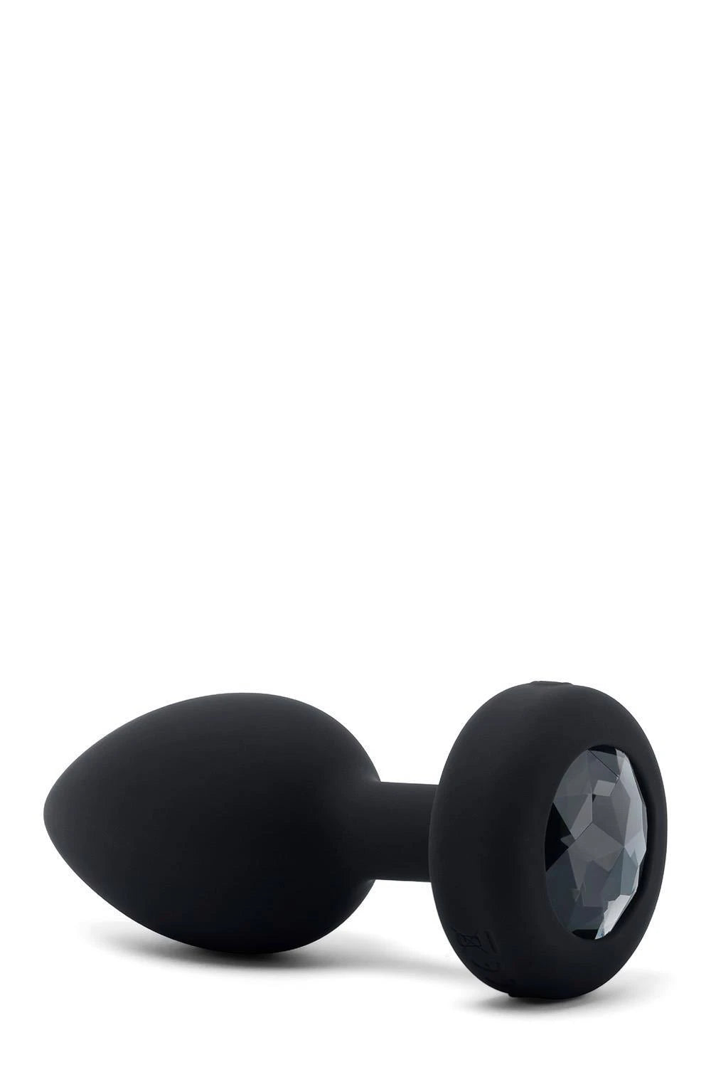 B-VIBE VIBRATING JEWEL PLUG M/L NOIR