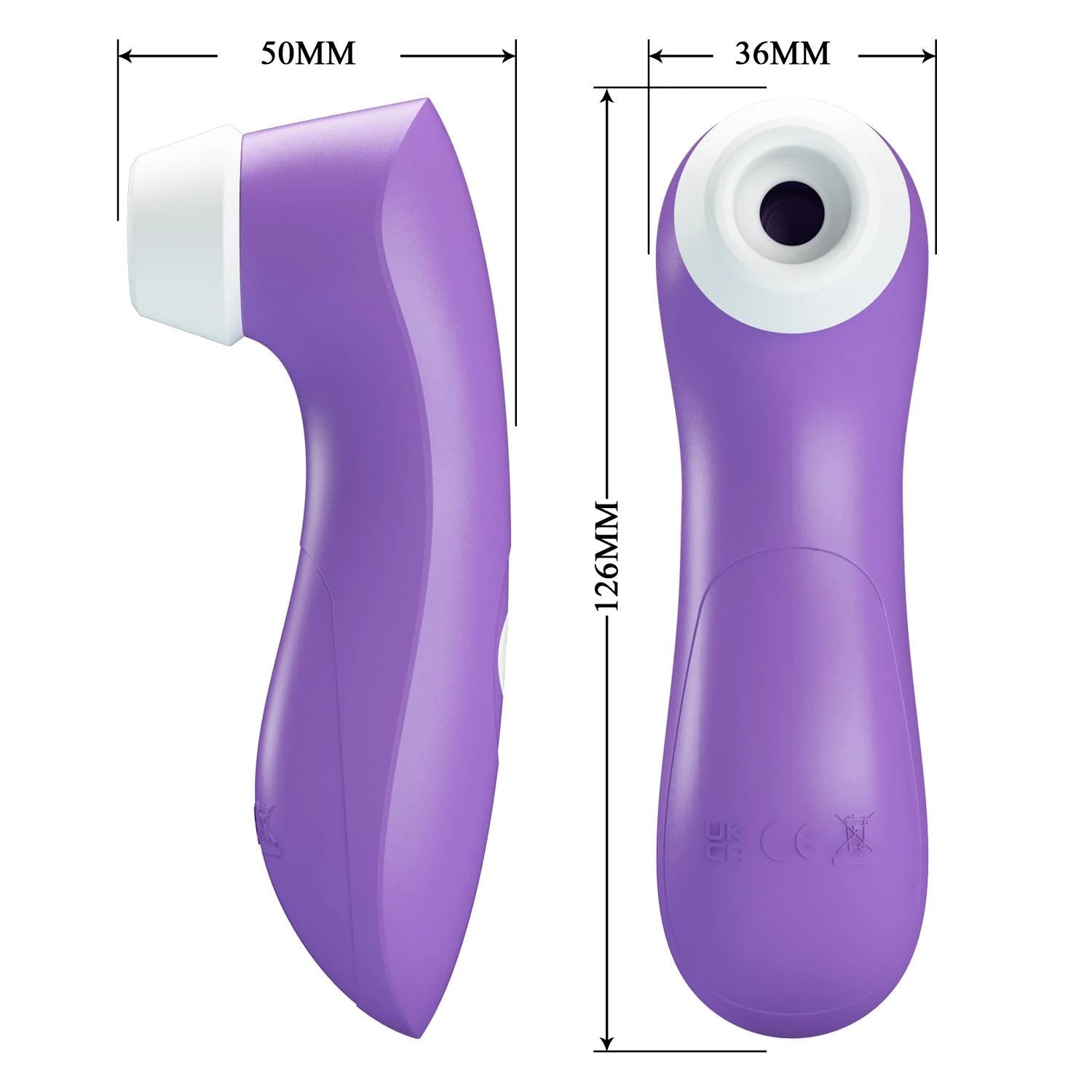 Sucking pleasure stimulated Breezer - Purple
