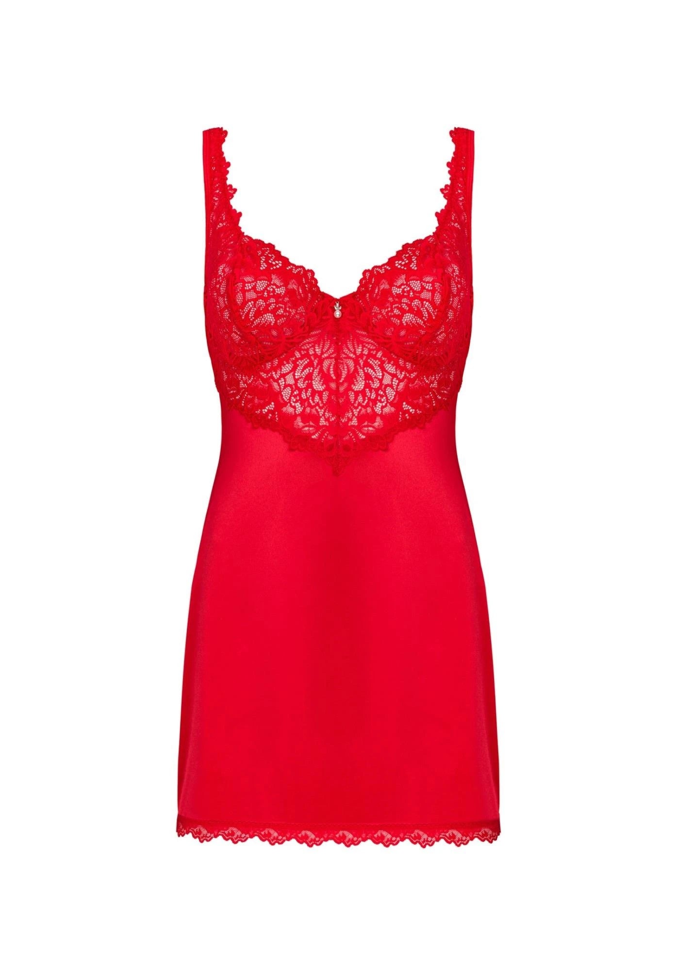 Bielizna-Amor Cherris chemise and thong L/XL
