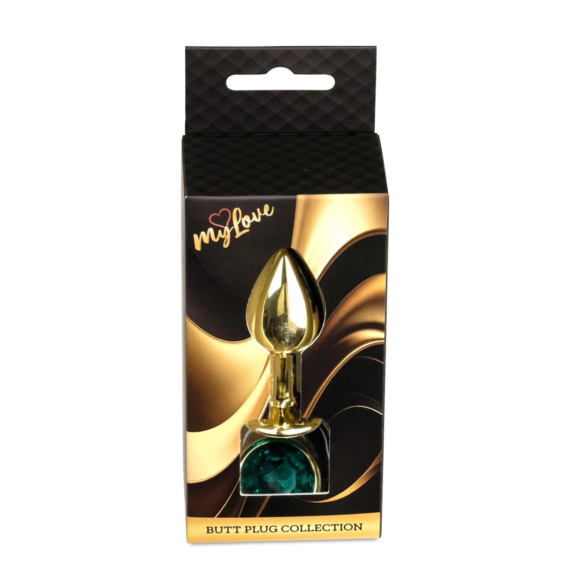 MyLove Toys - Bijoux PLUG or - Vert