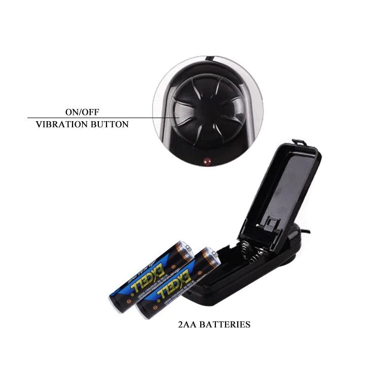 BAILE - Vibrating Hollow Strap-on