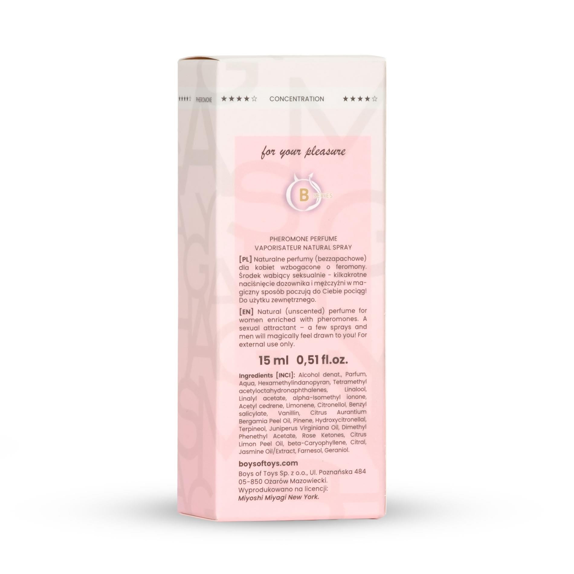 Miyoshi Miyagi PURE phéromone neutre 15ml FEMME