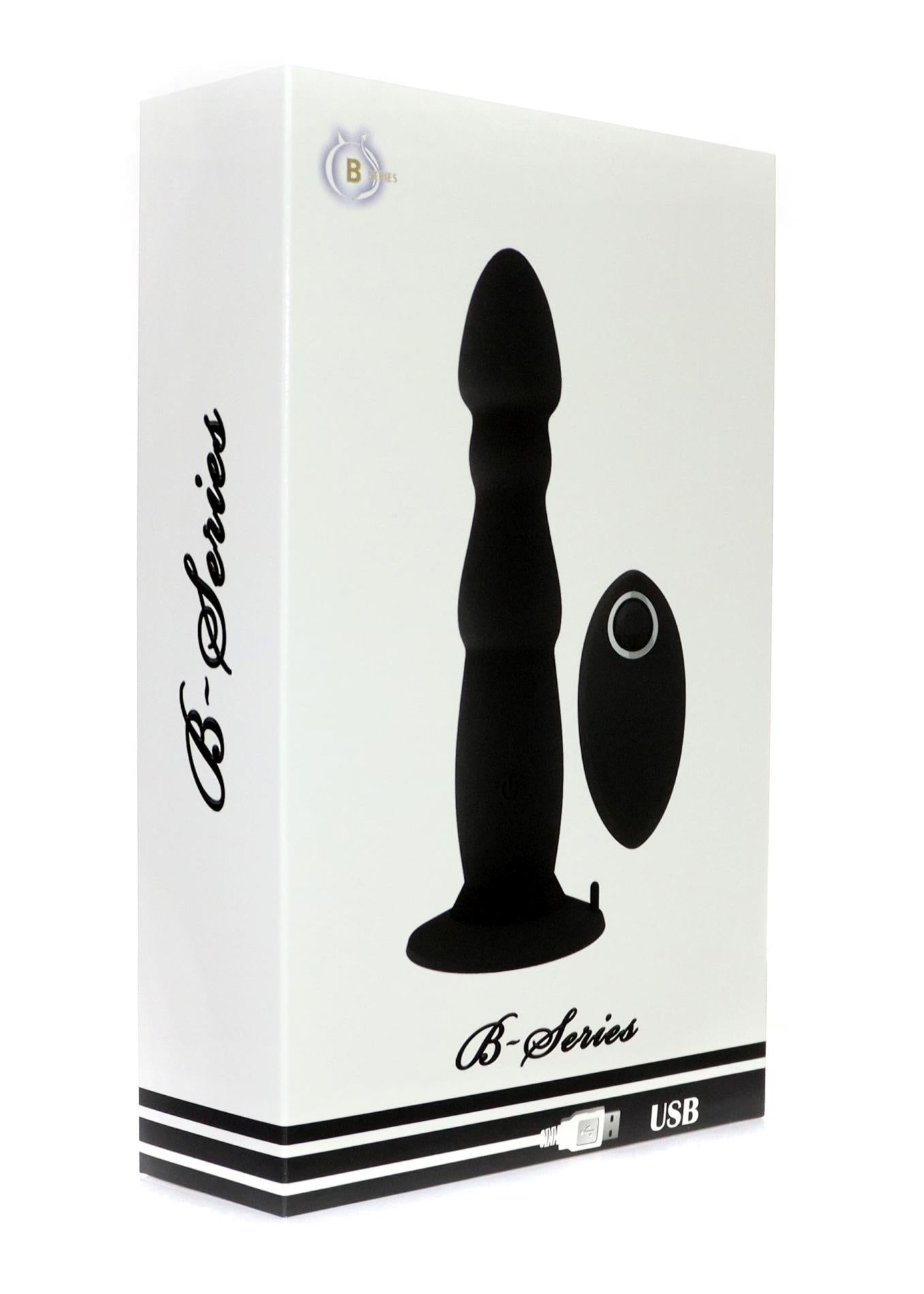 Stymulator-Masseur de prostate USB 10 fonctions / Télécommande