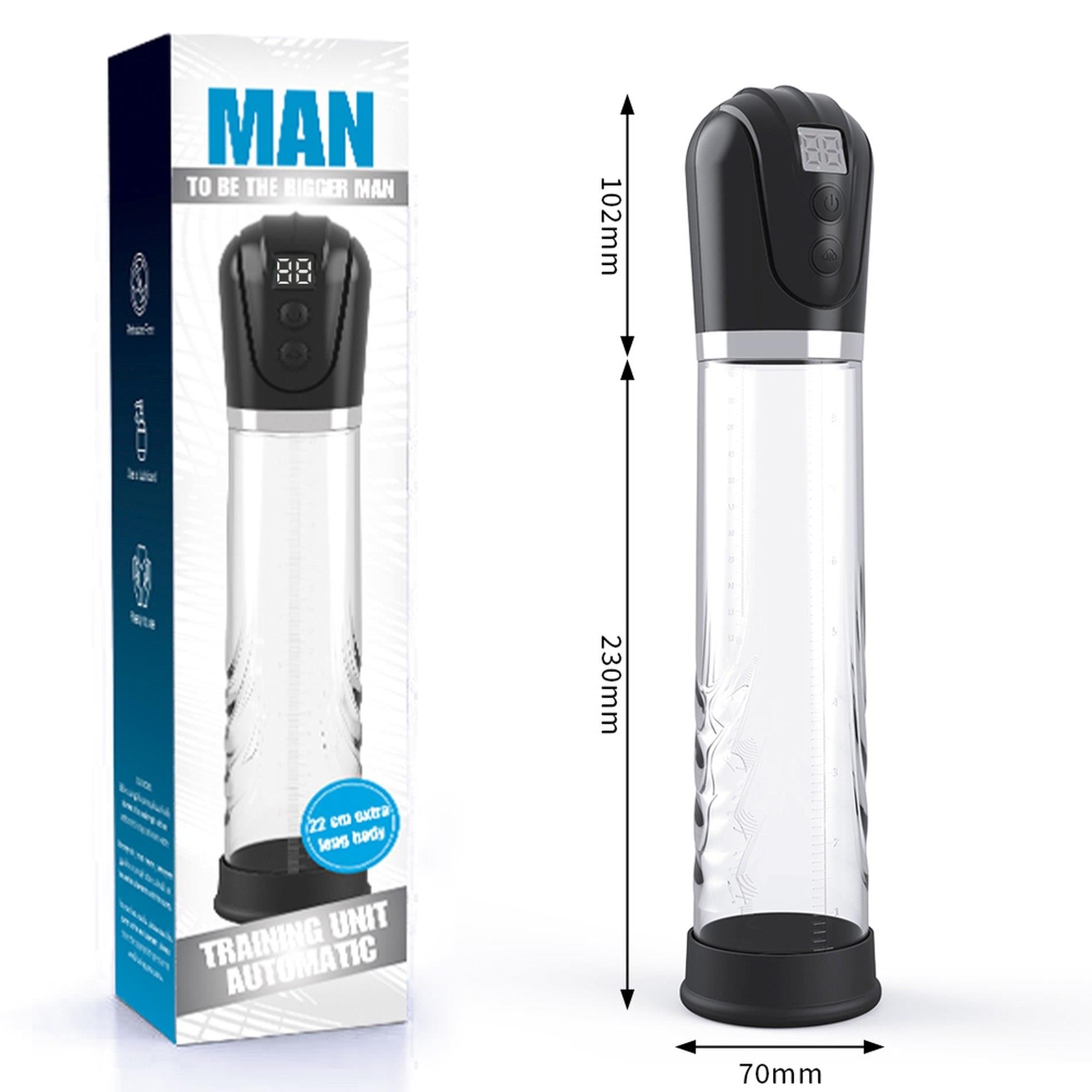 Pompka - Pompe automatique rechargeable LCD PREMIUM