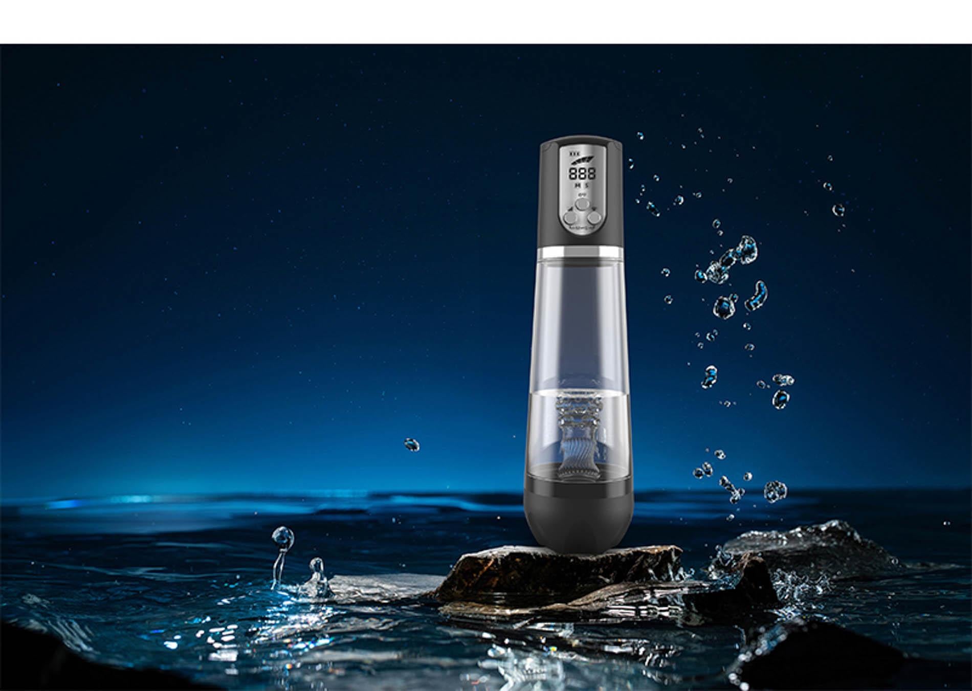 Pompe - POMPE DE LUXE, POMPE ÉLECTRIQUE ÉTANCHE RECHARGEABLE HAUT DE GAMME