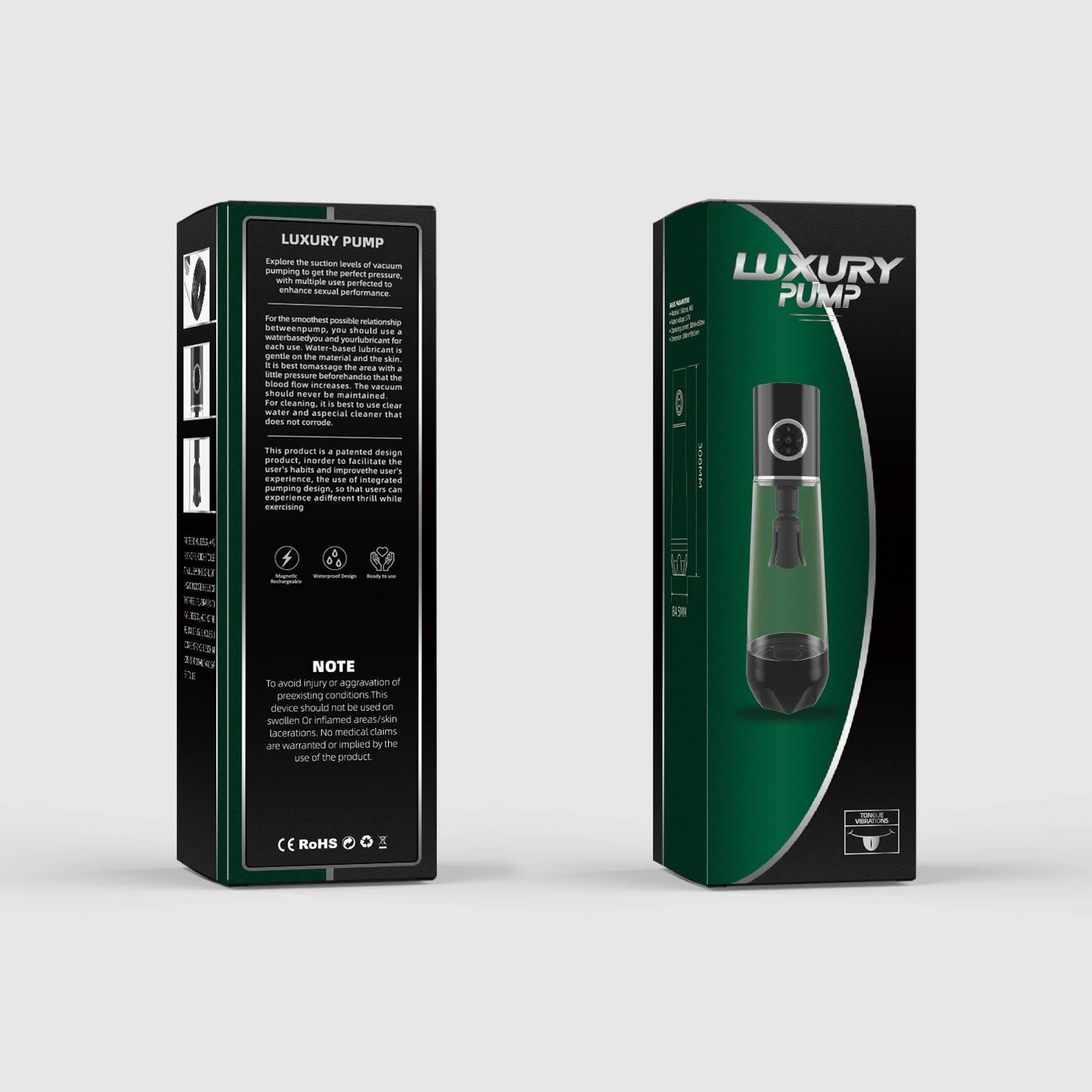 Pompe - POMPE DE LUXE, POMPE ÉLECTRIQUE ÉTANCHE RECHARGEABLE HAUT DE GAMME