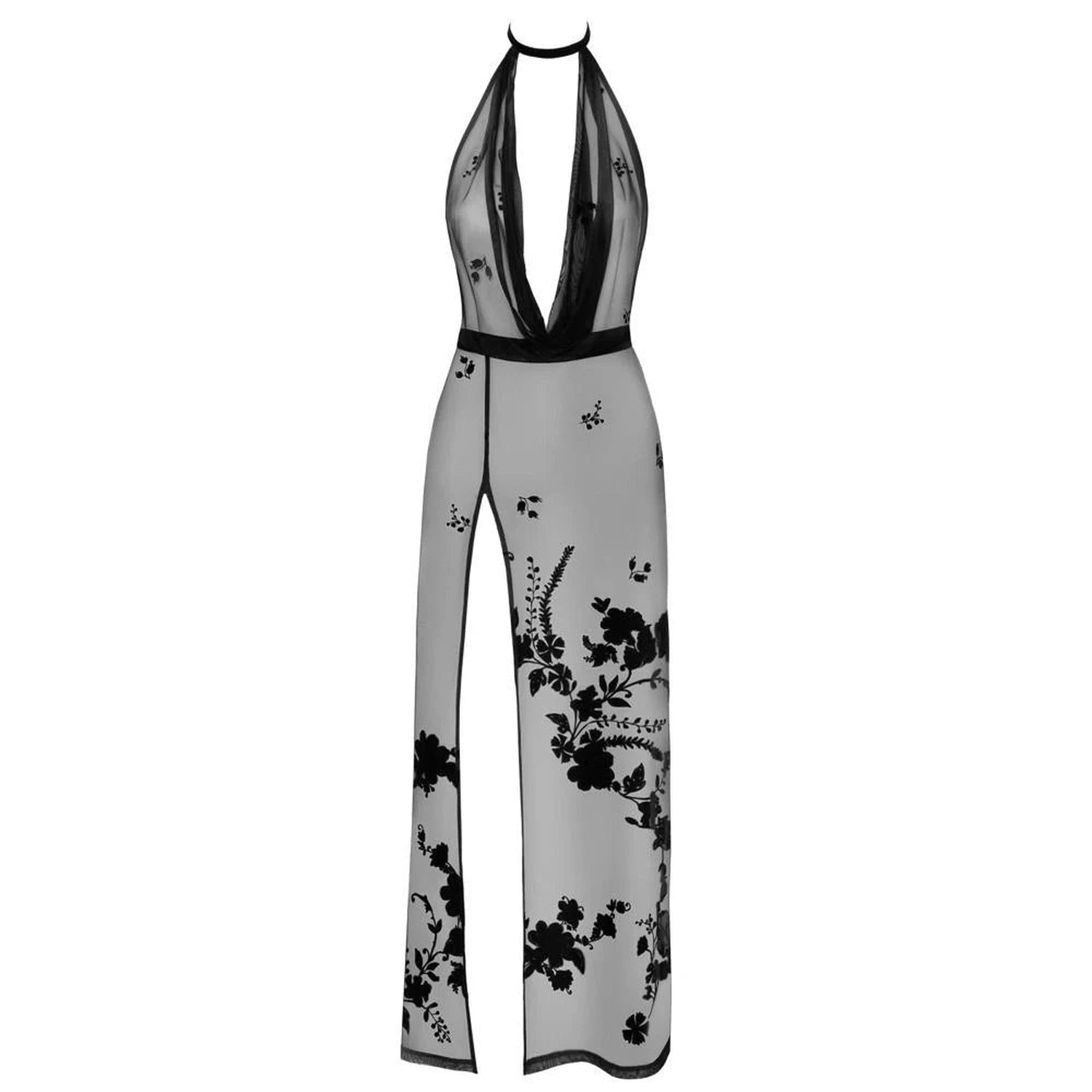 Black dress long XL