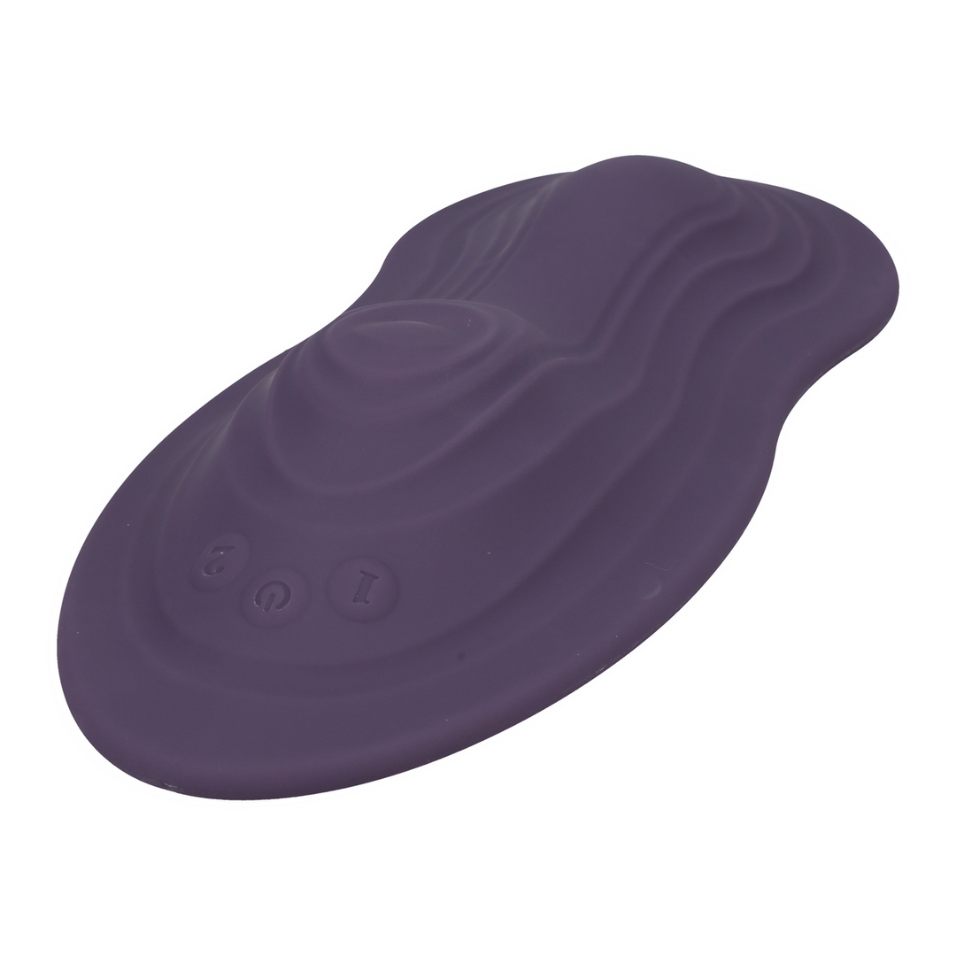 iRide Pleasure Seat - Vibration - Rechargeable avec Télécommande sans Fil - Violet Poussiéreux