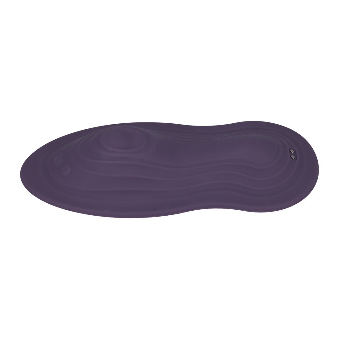 iRide Pleasure Seat - Vibration - Rechargeable avec Télécommande sans Fil - Violet Poussiéreux