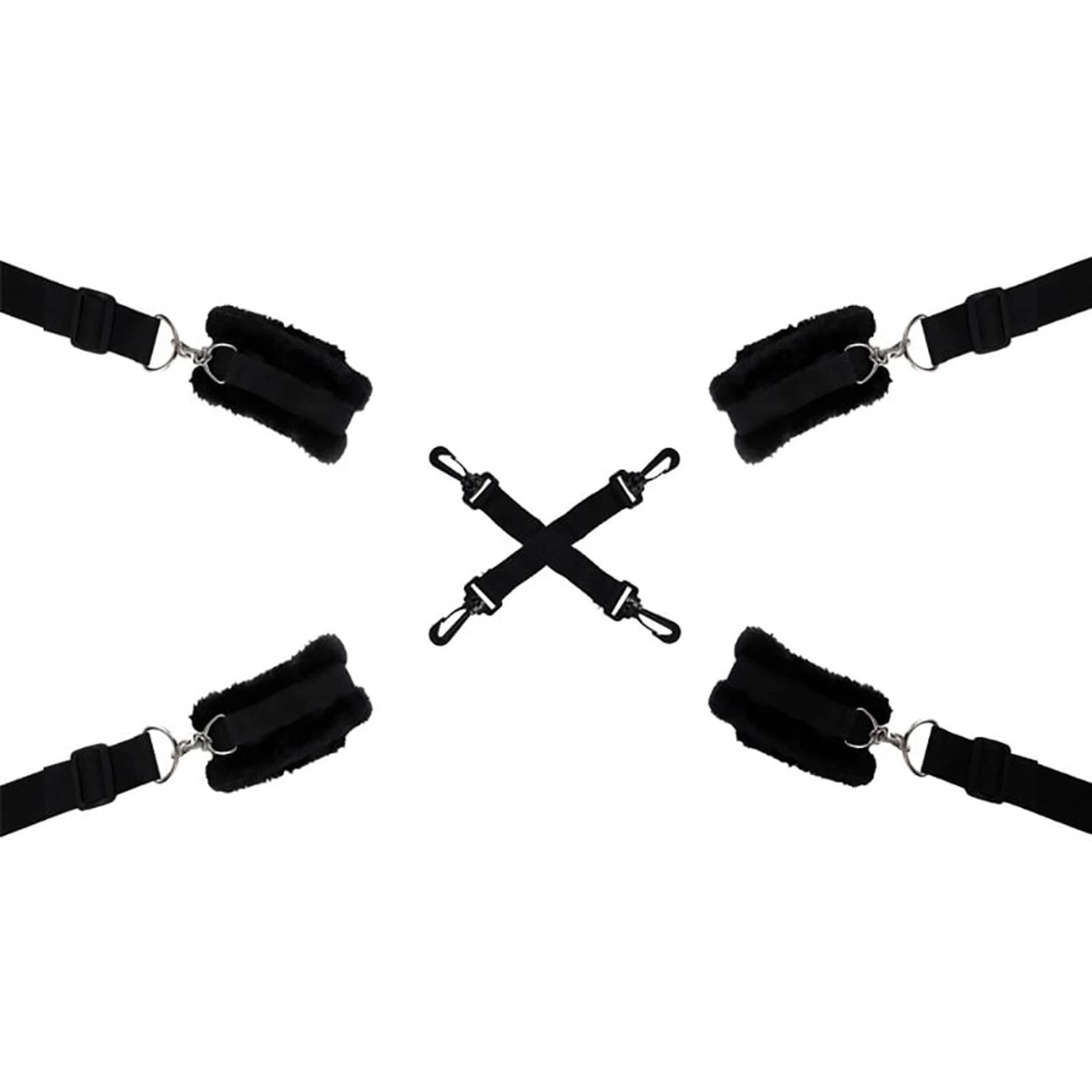 Bed restraint set