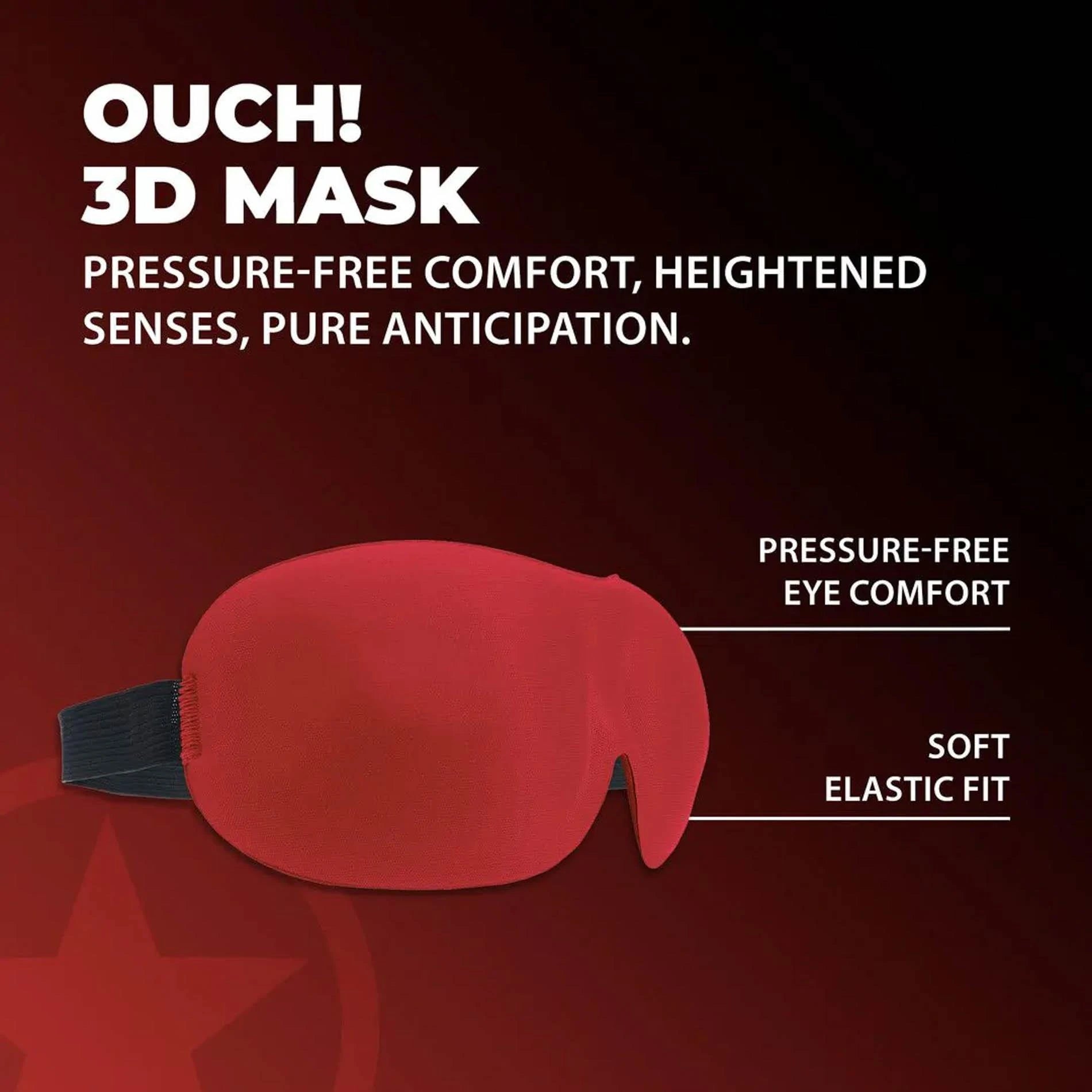 Masque 3D - Rouge