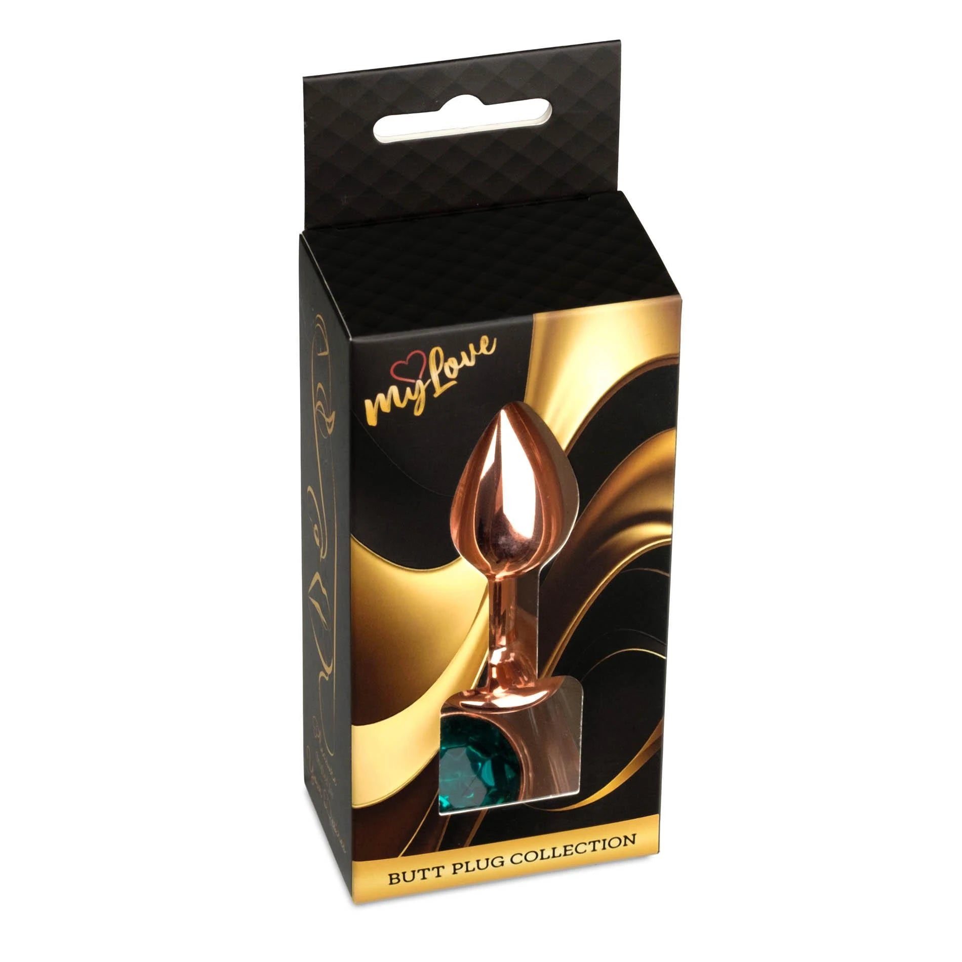 MyLove Toys - Jewellery Red Gold PLUG - Green