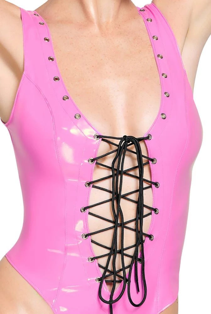 Body vinyle rose S