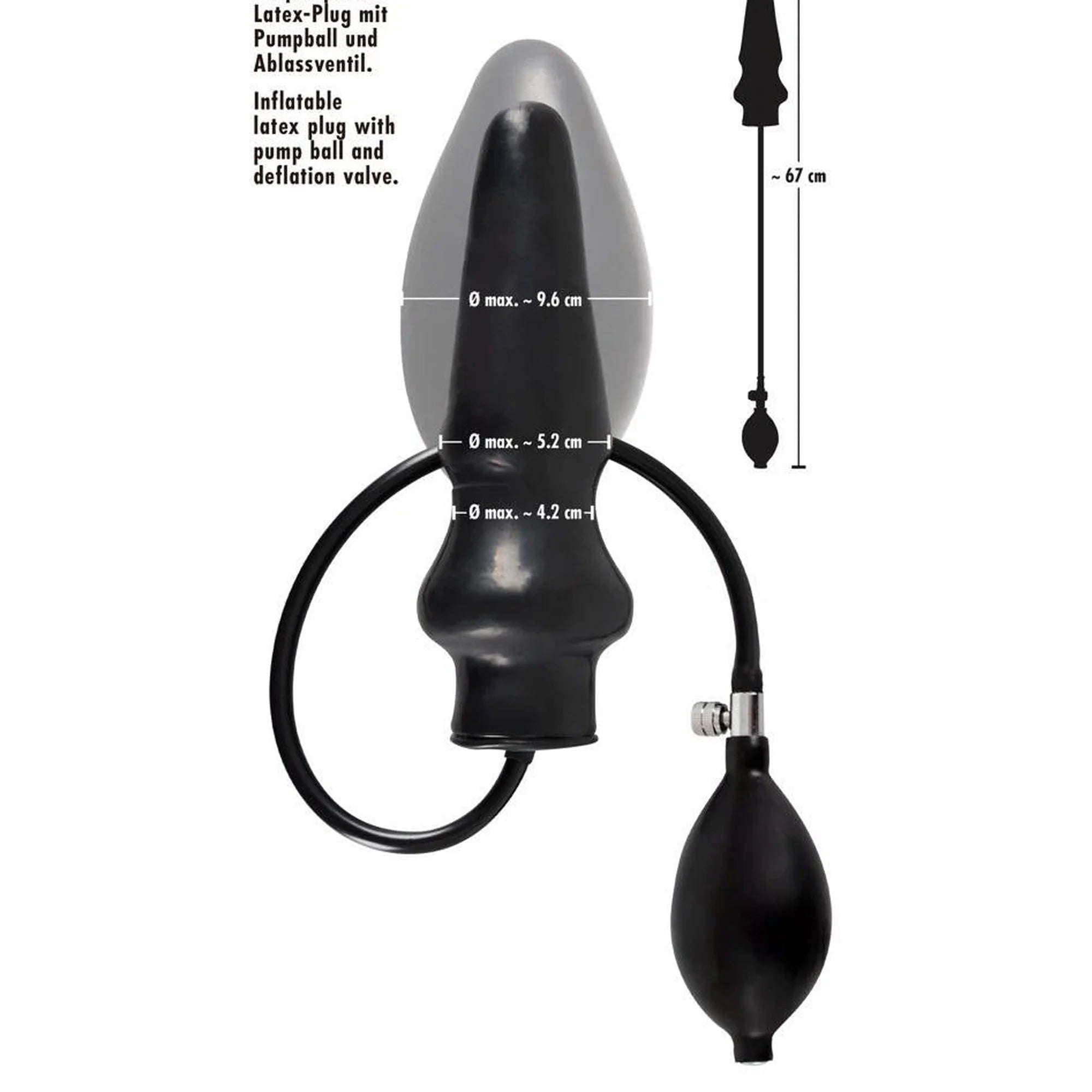 Plug en latex gonflable