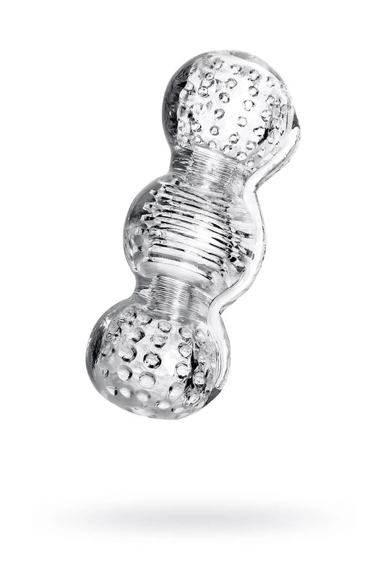 Lingam Rashmi, masturbateur, TPE, transparent, 15,5 cm