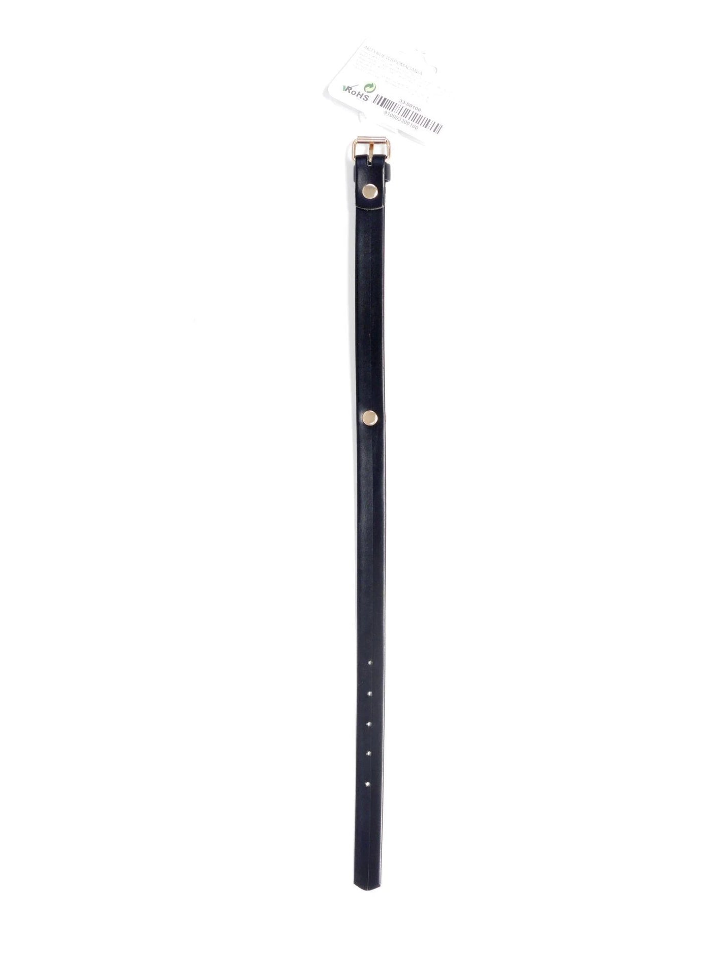 Collier Fetish B - Série avec cristaux 2 cm or