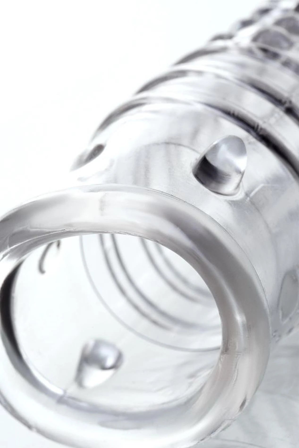 A-TOYS, Penis Sleeve, TPR, Transparent, 14.7 cm