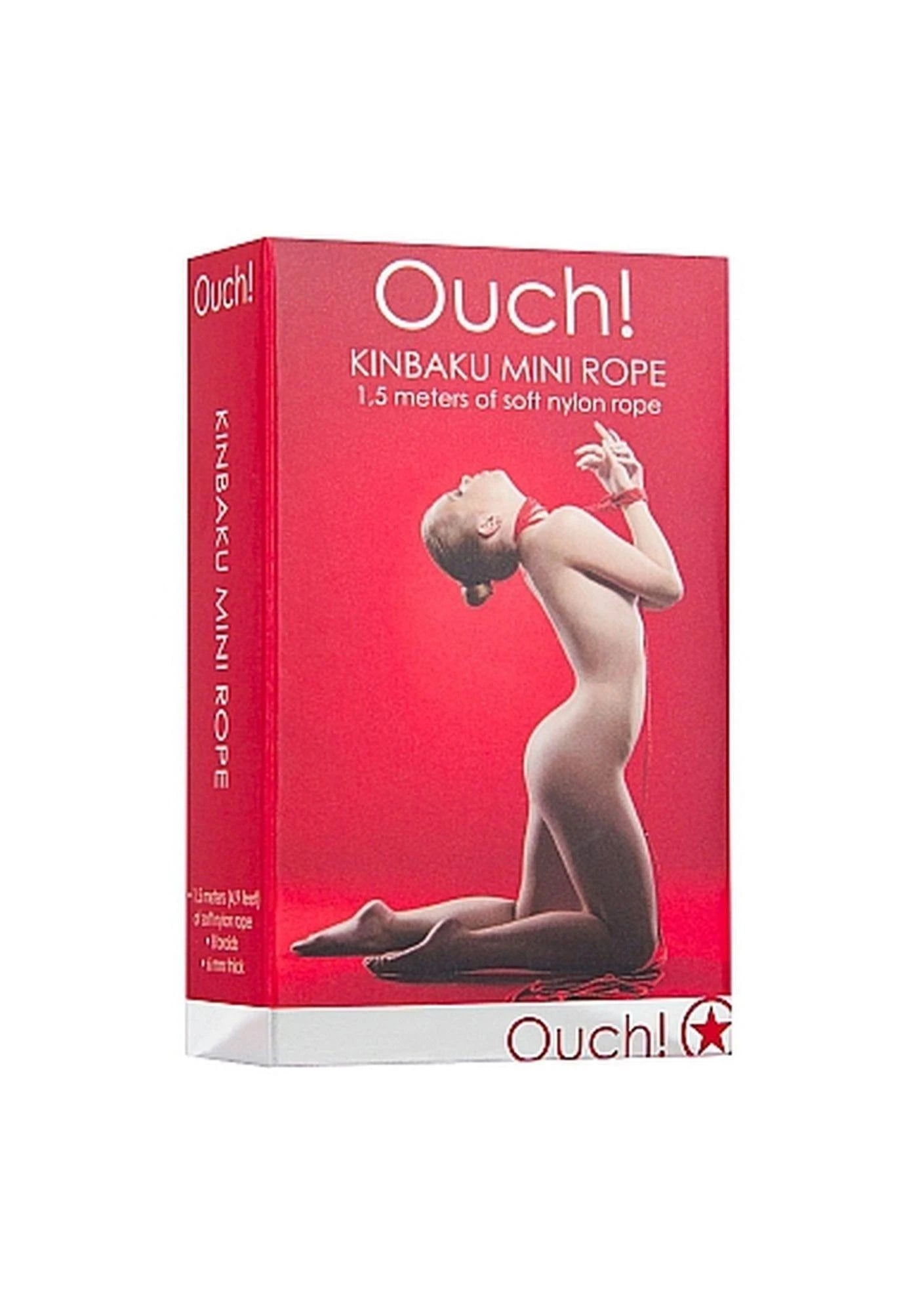 Kinbaku Mini Rope - 1.5m - Red